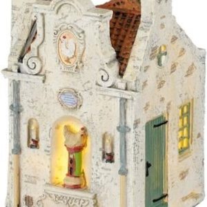 Efteling - Stenen kip l7.5b8.5h11cm